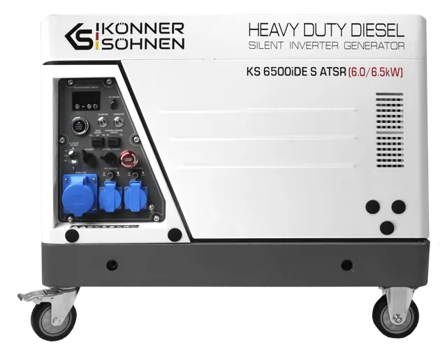 Könner & Söhnen HEAVY DUTY KS 6500iDE S ATSR groupe diesel 6,5kW