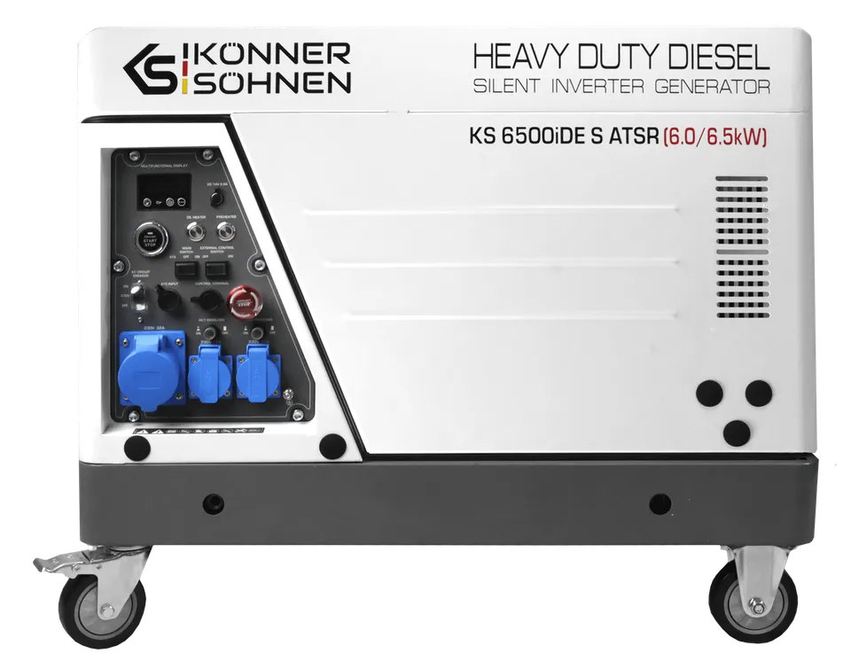 Könner & Söhnen HEAVY DUTY KS 6500iDE S ATSR groupe diesel 6,5kW