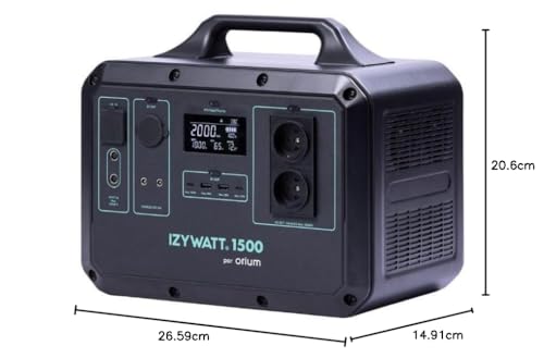 Orium Izywatt 1500 LFP station énergie + panneau 315W