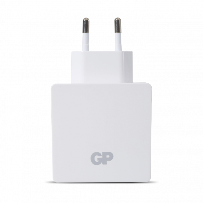 Powertec chargeur secteur double USB-A 2x2,4A mural