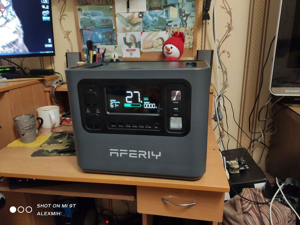 AFERIY Haven P210 station électrique portable 2048Wh 2400W LiFePO4