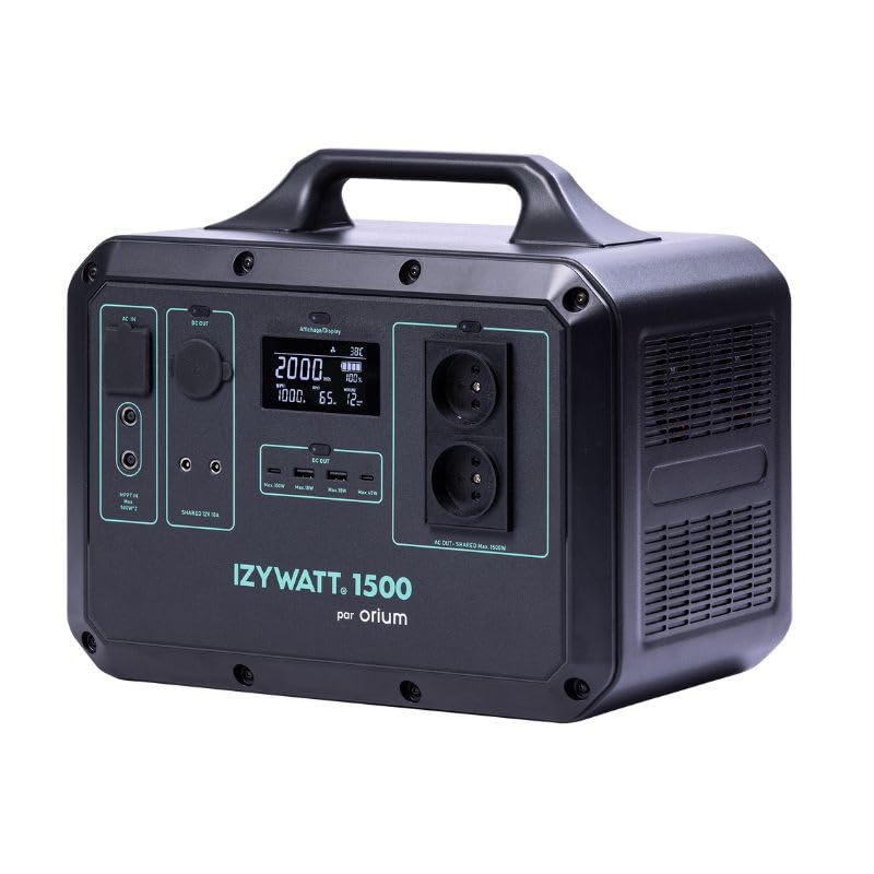 Orium Izywatt 1500 LFP station énergie + panneau 315W