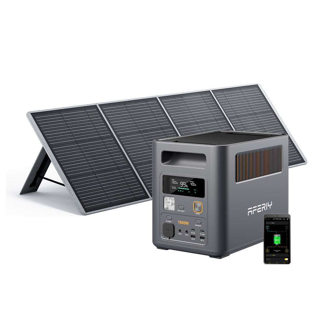 AFERIY Nomad1800 Pro Générateur solaire 1800W + 400W