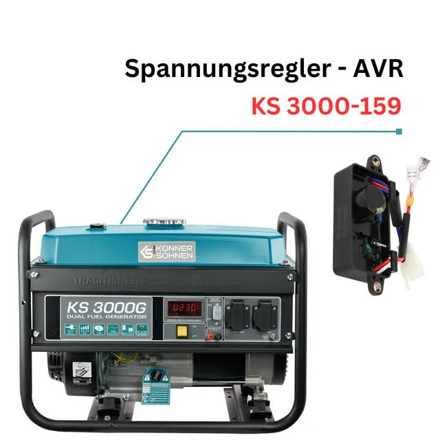 Könner & Söhnen K&S BASIC KS 3000-159 régulateur de tension AVR KS 3000