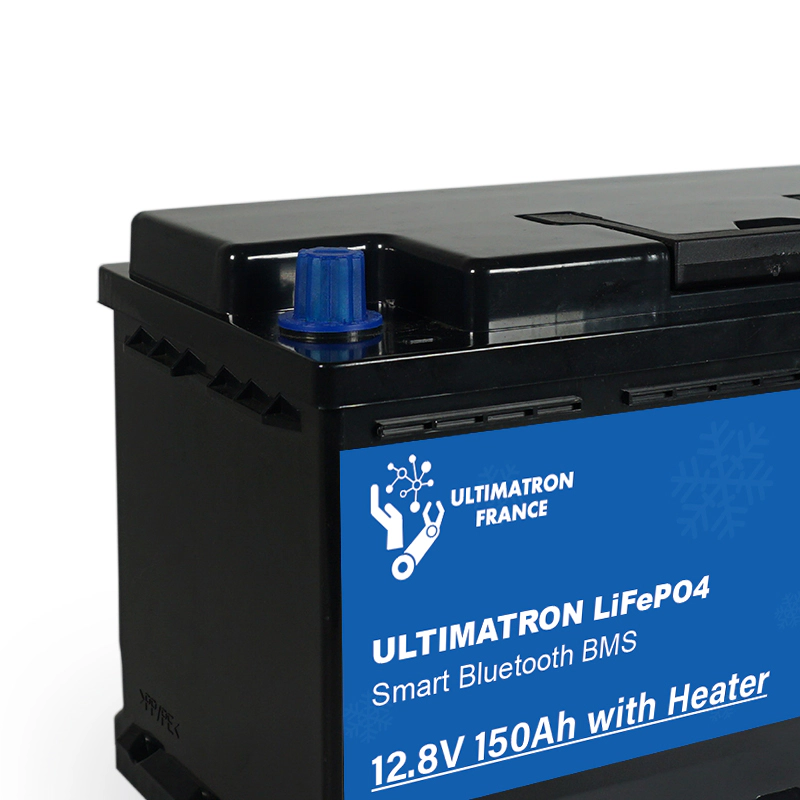 Ultimatron ULM 150Ah batterie lithium sous siège chauffante