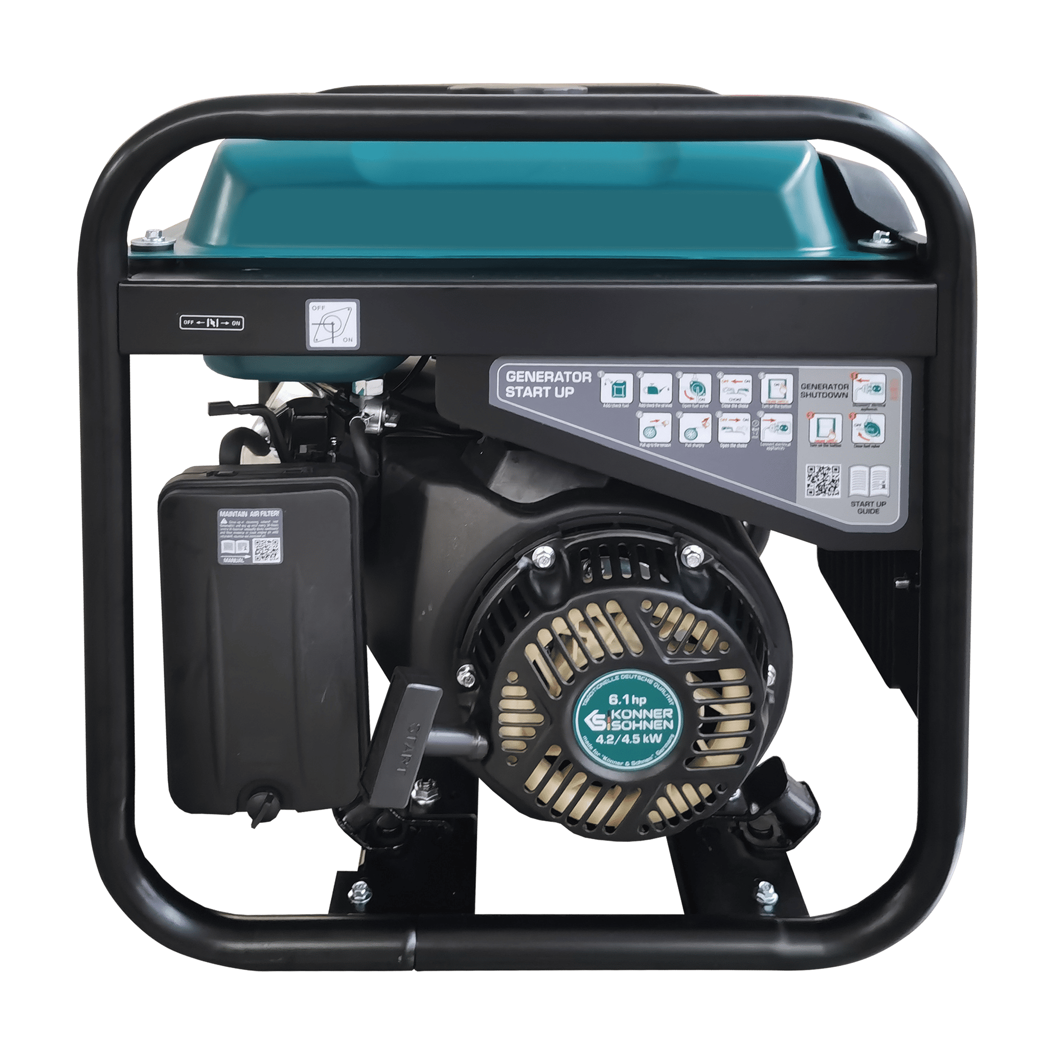 Könner & Söhnen KS 4500i Groupe inverter 4,5kW essence