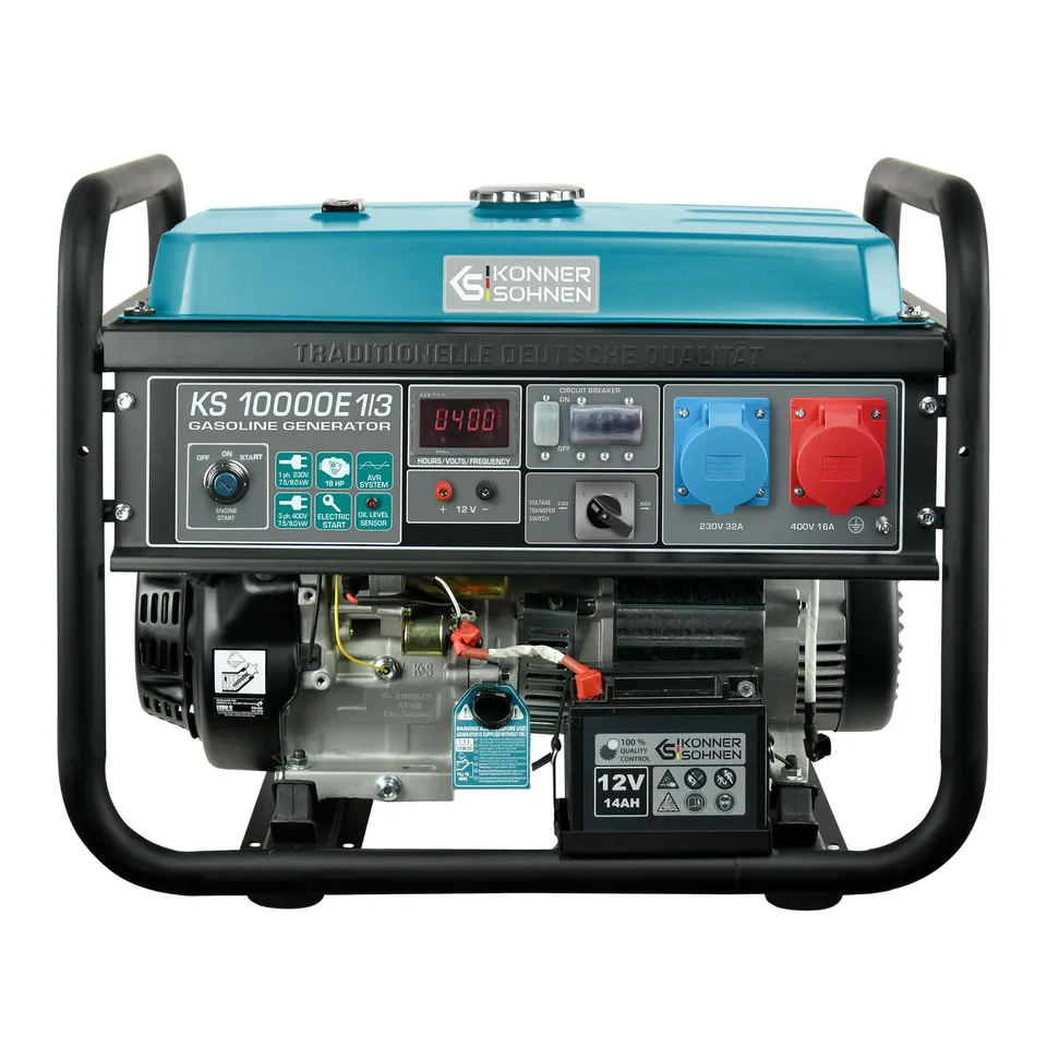 Könner & Söhnen KS 10000E 1/3 groupe électrogène essence 9 kW
