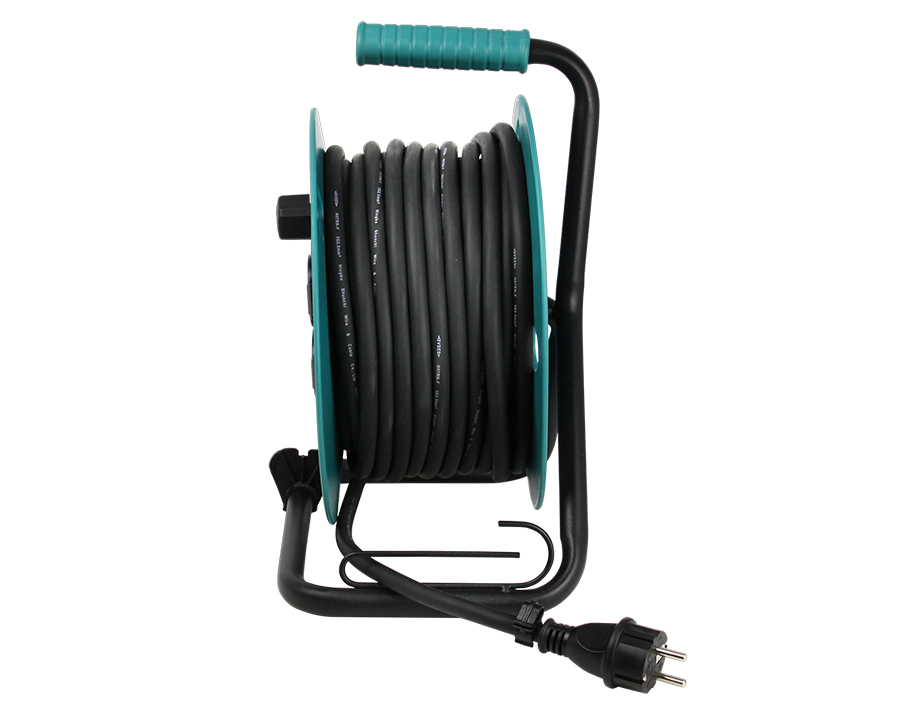 Könner & Söhnen K&S BASIC KS CR-25M enrouleur 25 m IP44 4 prises