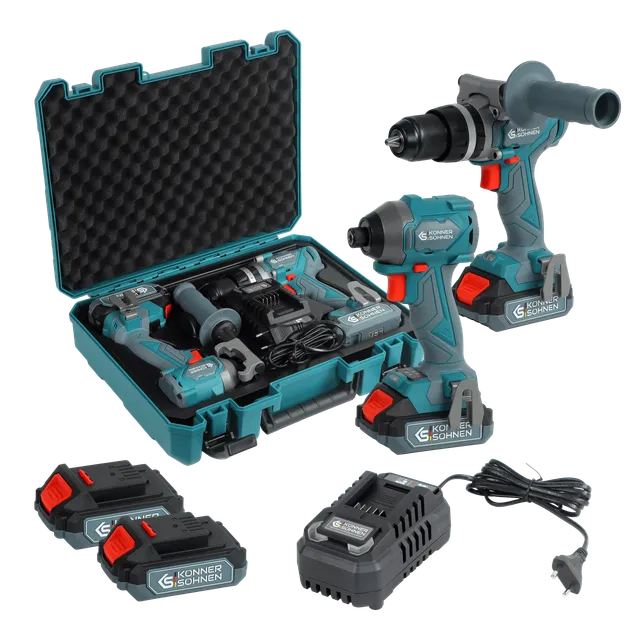 Könner & Söhnen K&S BASIC KS IDISD 20V SET 2 kit sans fil 2en1