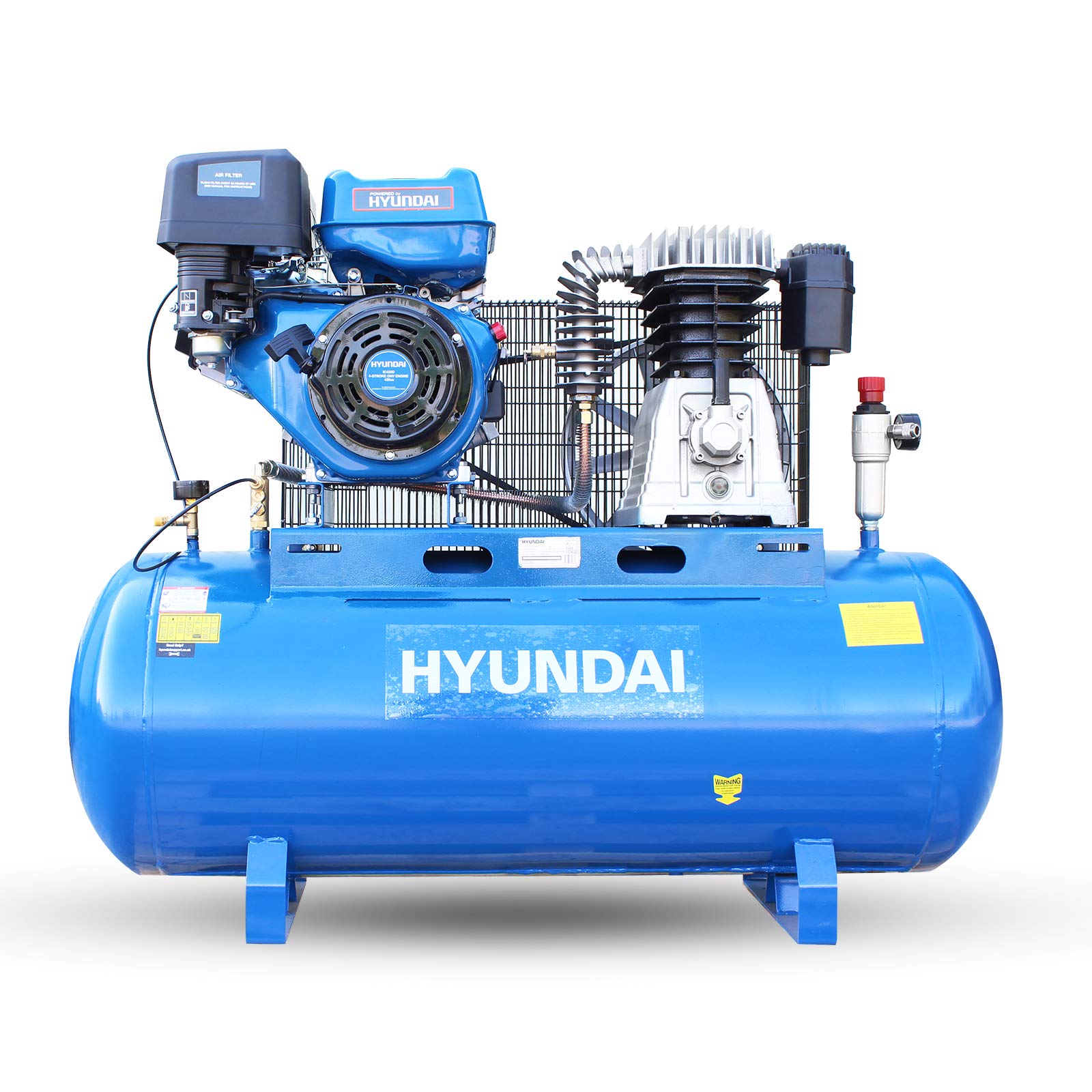 Hyundai HY140200PES compresseur air essence 200L 14CV