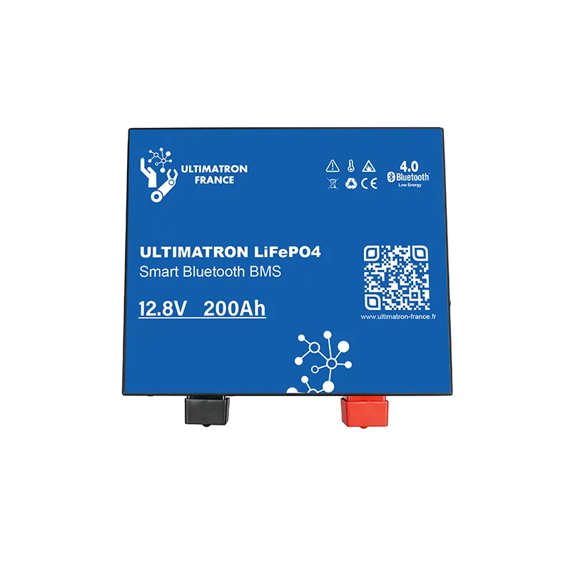 Ultimatron ULM 12.8V 200Ah Batterie Lithium Bluetooth 2560Wh