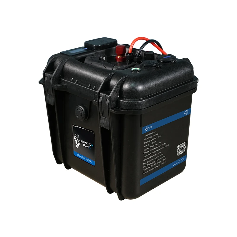 Ultimatron Valise Lithium 12,8V 100Ah 1280Wh IP65 Bluetooth