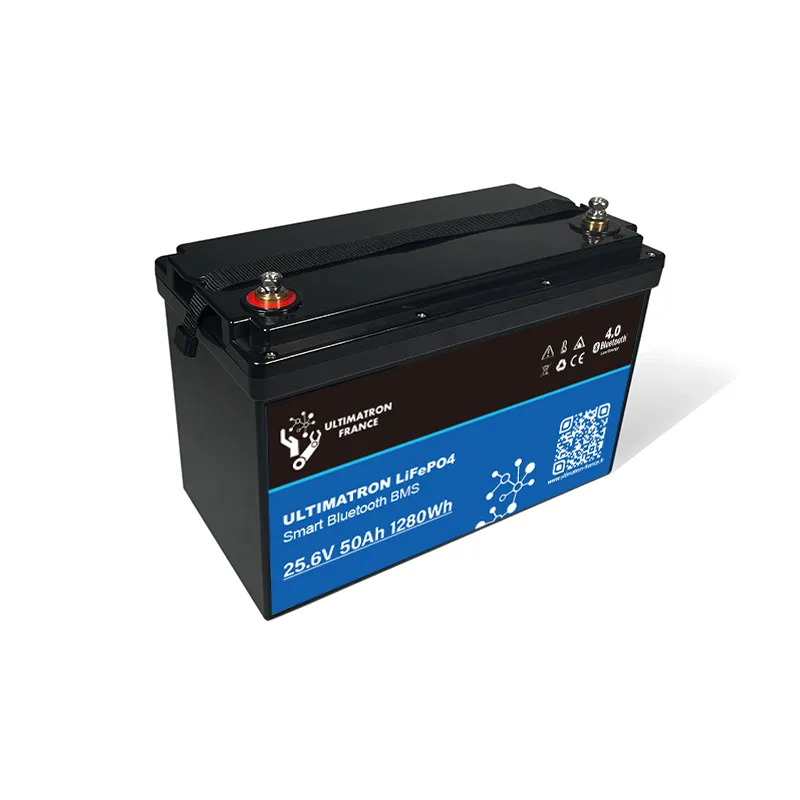 Ultimatron UBL 25,6V 50Ah Batterie Lithium Chauffante Bluetooth