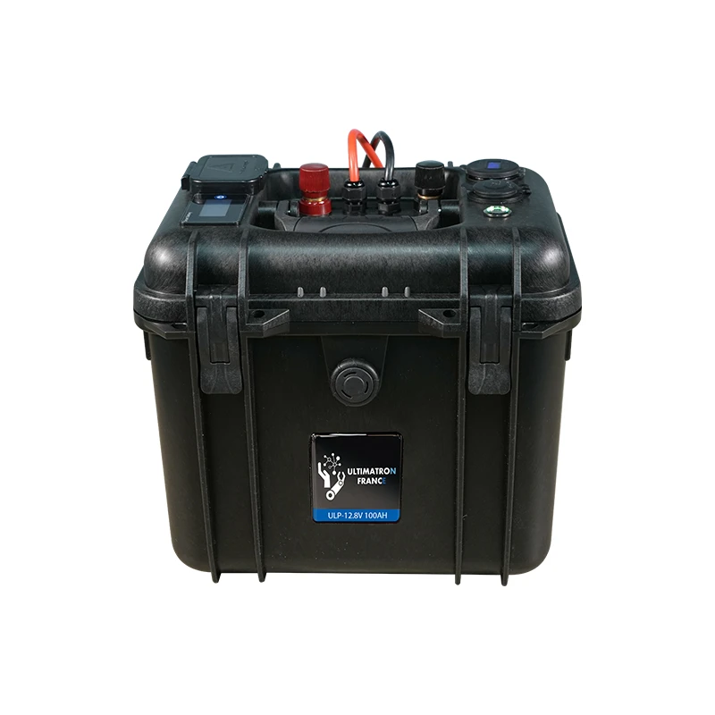 Ultimatron Valise Lithium 12,8V 100Ah 1280Wh IP65 Bluetooth