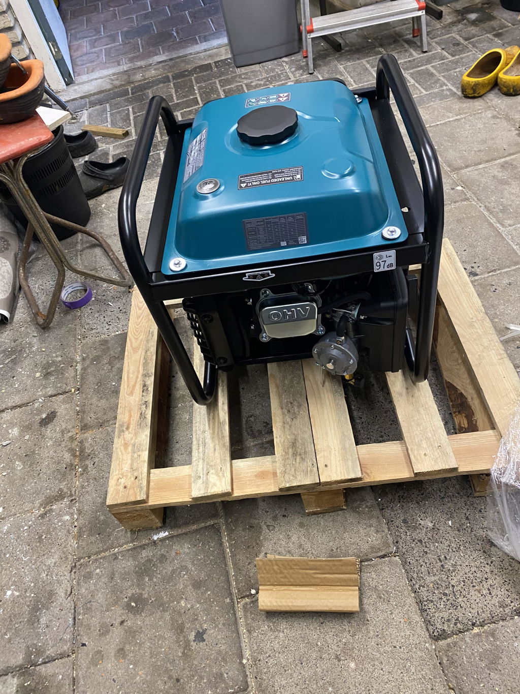 Könner & Söhnen KS 4500iG groupe électrogène inverter bi-carburant