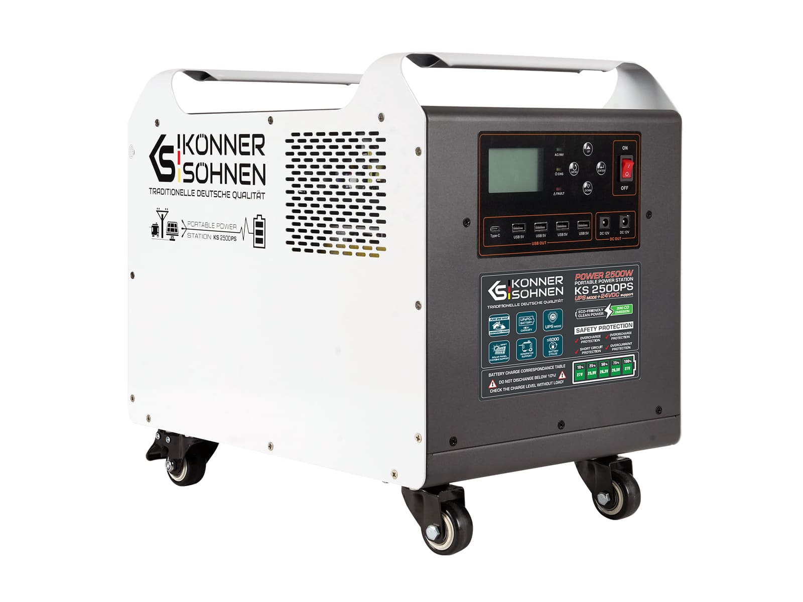 Könner & Söhnen K&S BASIC KS 2500PS station énergie portable reconditionné