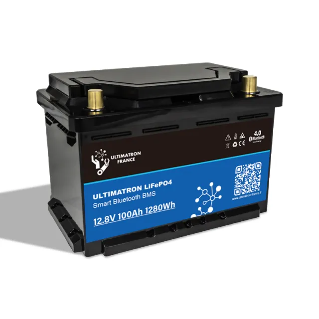 Ultimatron ULM 12,8V 100Ah batterie lithium sous siège 1280Wh LN3