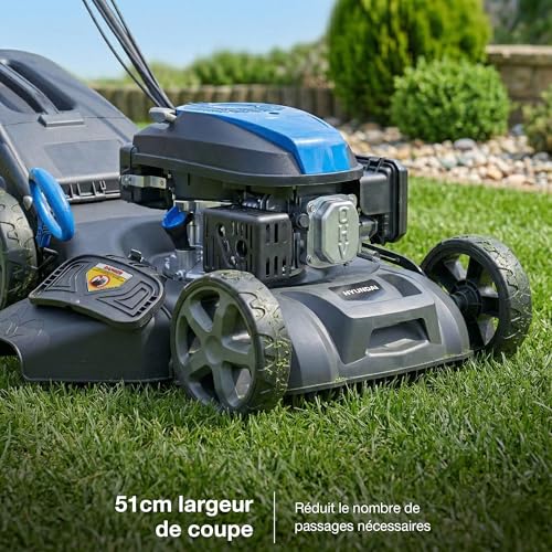 Hyundai HYM20200SPX tondeuse thermique autotractée 51 cm 60 L