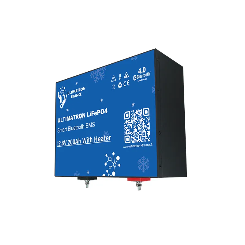 Ultimatron ULM 12,8V 200Ah Batterie Lithium Chauffante Bluetooth