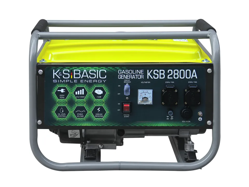 K&S BASIC KSB 2800A groupe électrogène essence 2,8 kW manuel