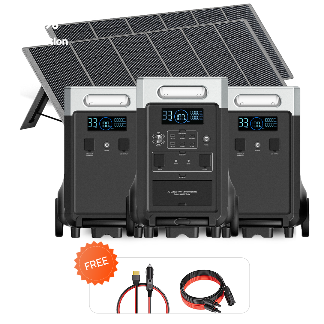 AFERIY P310 kit générateur 3600W 7680Wh + batterie