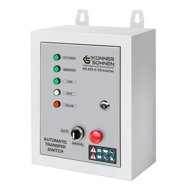 Könner & Söhnen K&S BASIC KS ATS 4/25 Inverseur source 230/400V