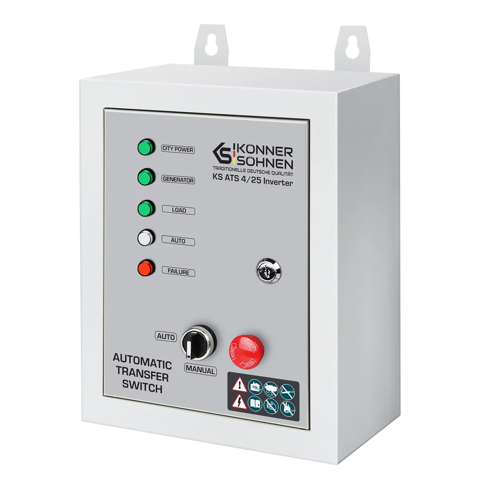 Könner & Söhnen K&S BASIC KS ATS 4/25 Inverseur source 230/400V