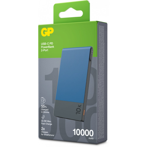 POWERTEC Batterie externe USB-C 10000mAh 22,5W