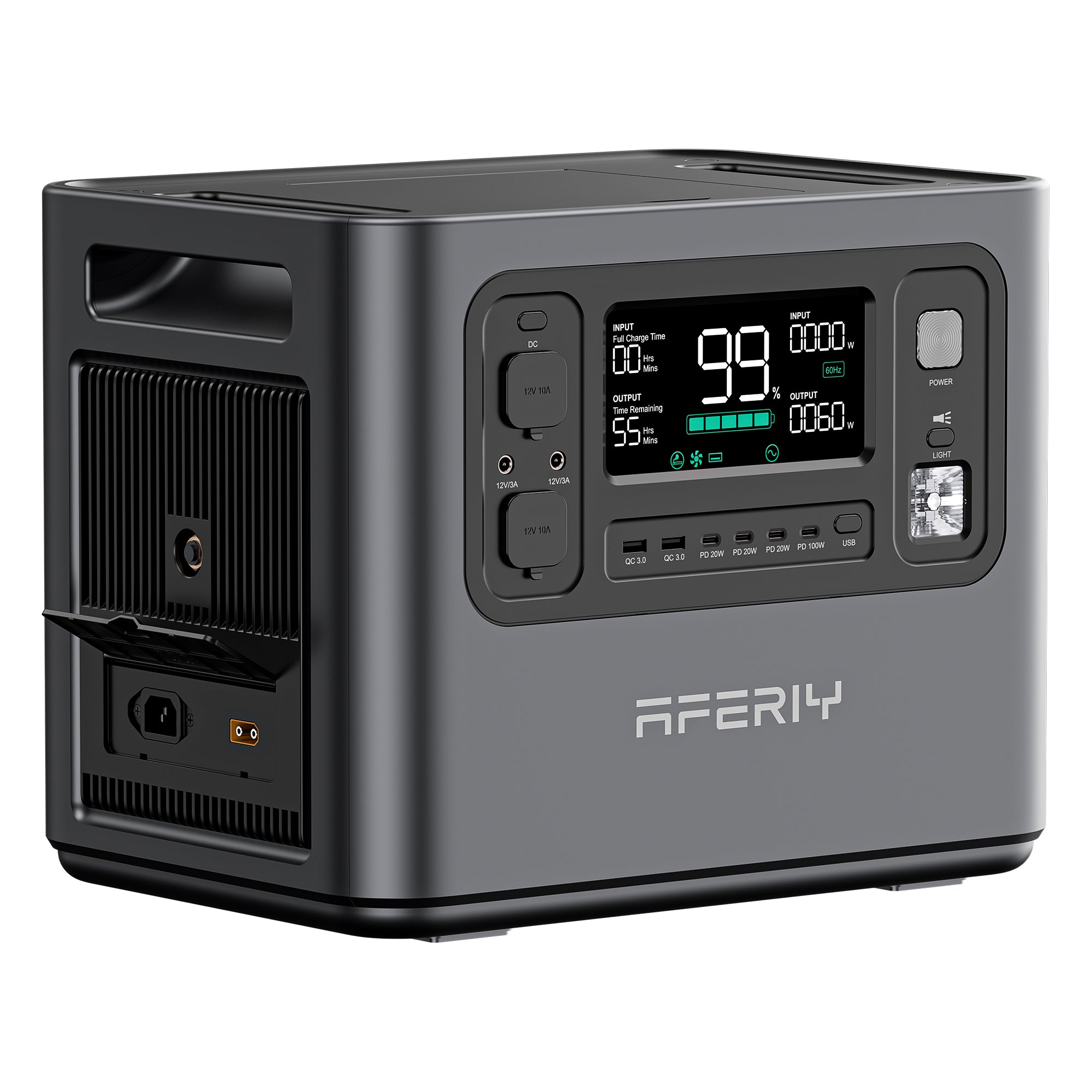 AFERIY P210 station d'énergie portable 2400W 2048Wh + 400W