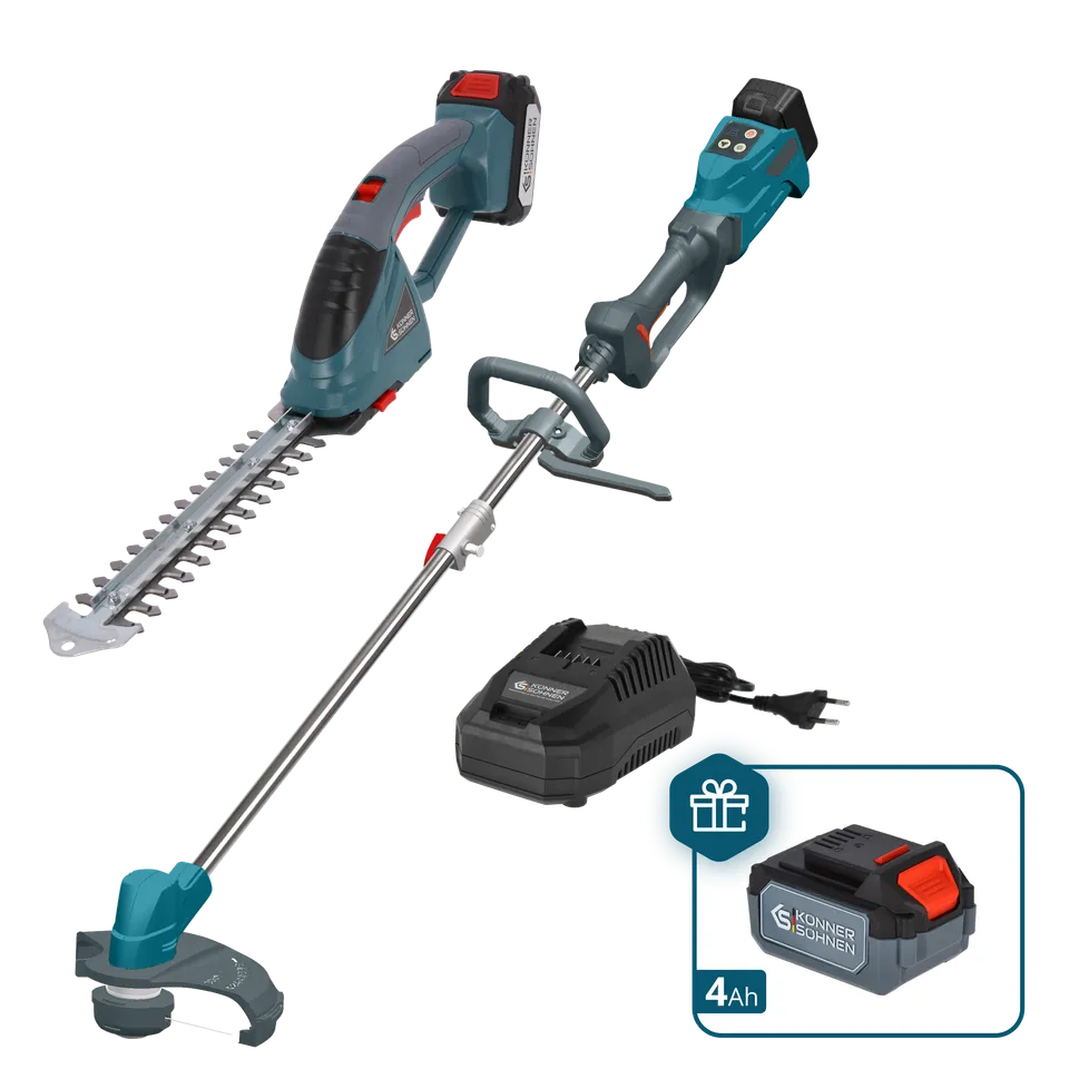 Könner & Söhnen K&S BASIC KS SHT-BCT-SET Kit Jardin 20V