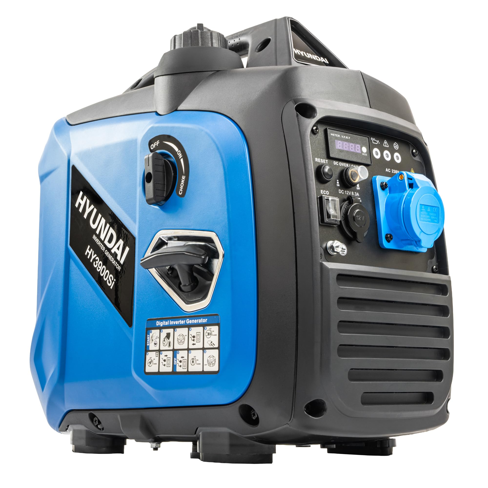 Hyundai Generator HY3900Si groupe inverter essence 3300W caravane