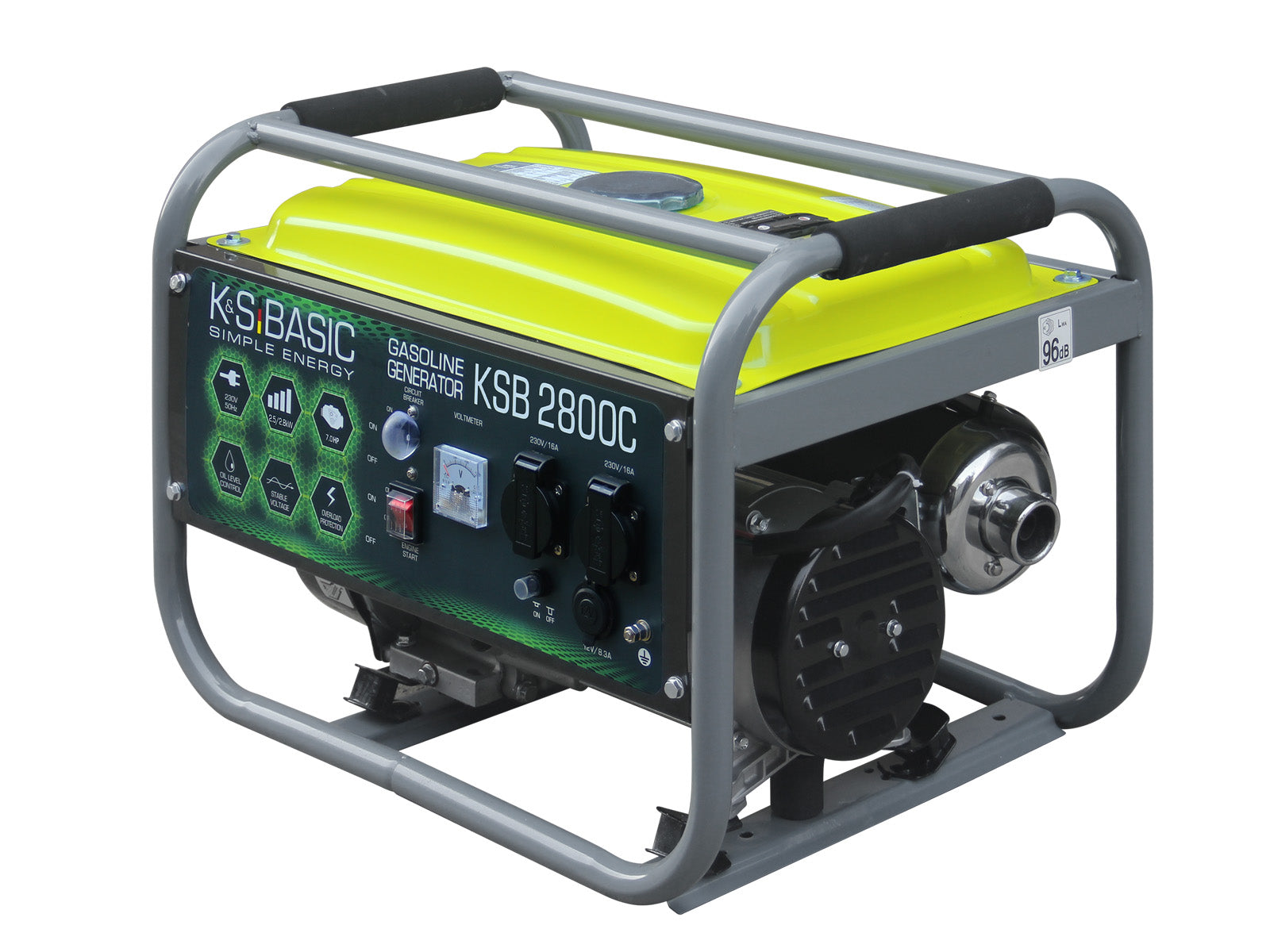 Könner & Söhnen KSB 2800C groupe électrogène essence 2,8 kW AVR